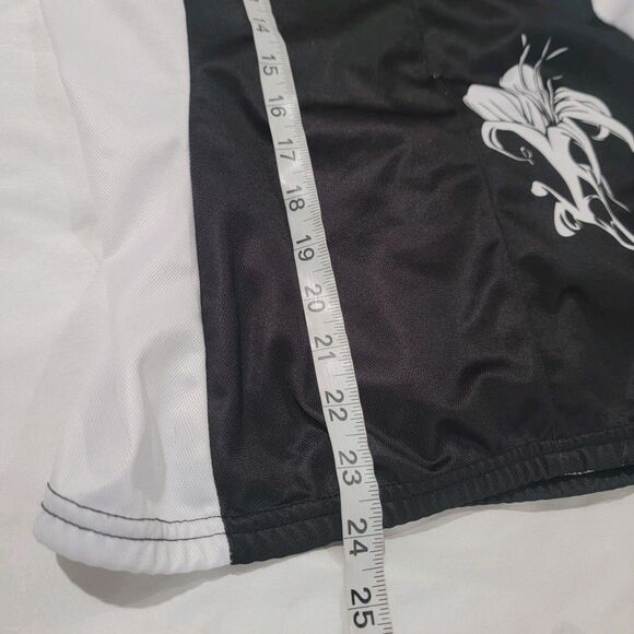 Pearl Izumi Womens Cycling Jersey Size Large Floral Half Zip Biking - Picture 7 of 7